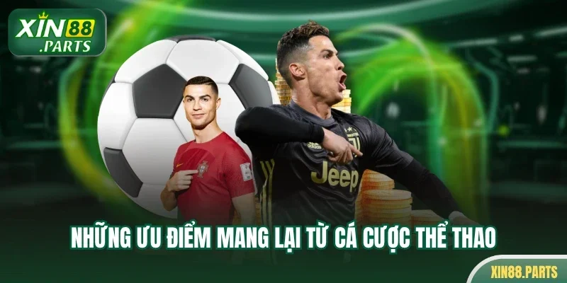 Những ưu điểm mang lại từ cá cược thể thao